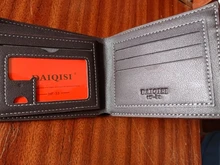 Billetera de cuero de negocios para Hombre, Billetera de marca de lujo, monedero delgado para Hombre, Billetera delgada para tarjetas de crédito, Portafoglio