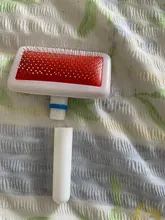 Multi-propósito peine para perro y gato aguja de cepillo para el cabello para mascota para Yokie cachorro perro pequeño removedor de pelo de belleza para mascotas aseo herramienta