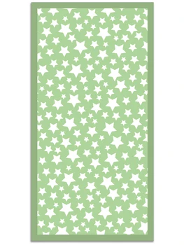 

Panorama® Vinyl Rug Stars Green Colour | Kitchen Carpet | Living Room Rug | XXL Rugs | PVC Rugs