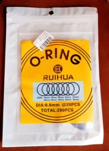 Junta tórica para reloj, 200 Uds., impermeable, 0,5mm/0,6mm/0,7mm, cubierta de sellado trasero, juntas, herramienta de reparación de reloj