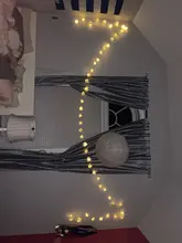 Flower Led Lights Garland-Decor Battery-Powered Fairy-String Rose Party Wedding-Valentines