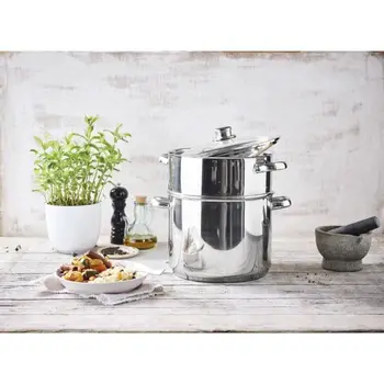 

BEKA Couscoussier Chambord - Ø 26 cm - 11 L-Gray-All heat sources, including induction
