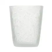 

Memento Set 6 cups glass pulegoso without stem White Transparent