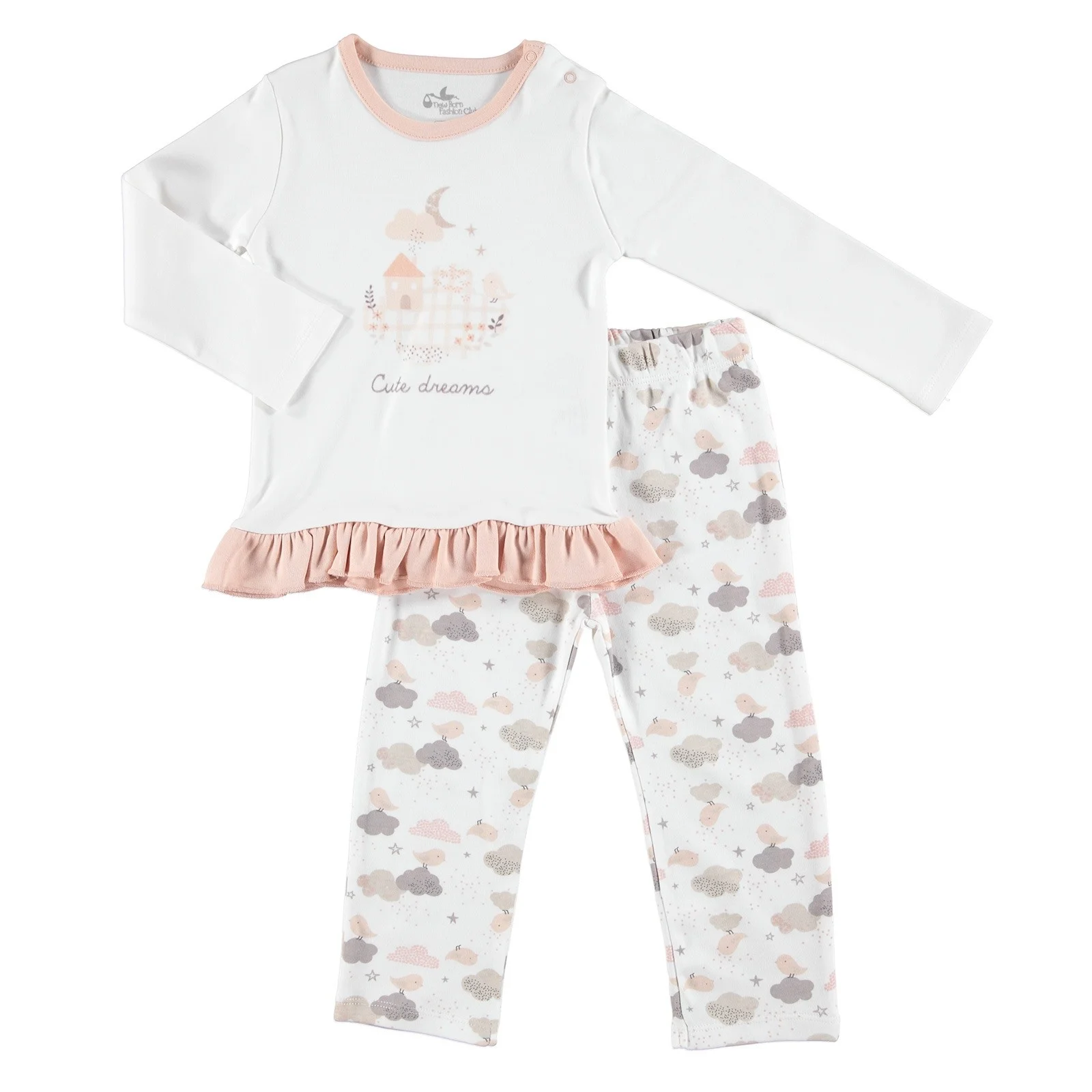 

ebebek Newborn Fashion Club Fun Winter Baby Pyjamas Set