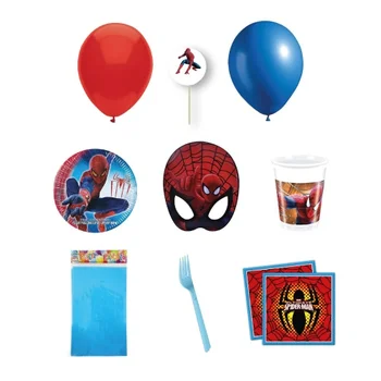 

Spiderman (Spider Man) Party Supplies Kit 40 Personality