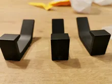 Double-Hook Kitchen-Accessories Bathroom Clothes Bedroom Black White For Livingroom 5PCS