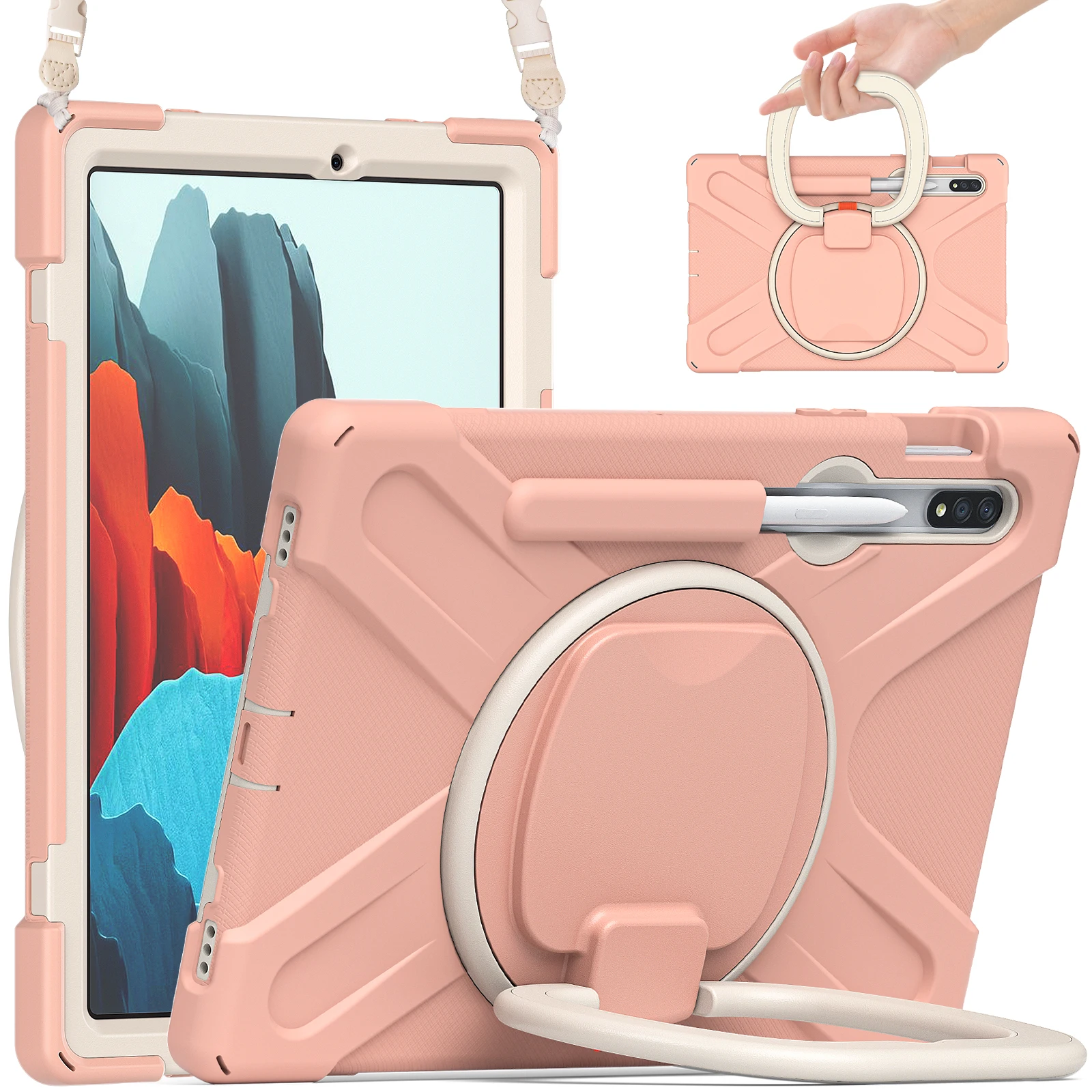 para samsung galaxy tab ultra plus fe caso suporte magnético capa com suporte de lápis para lite