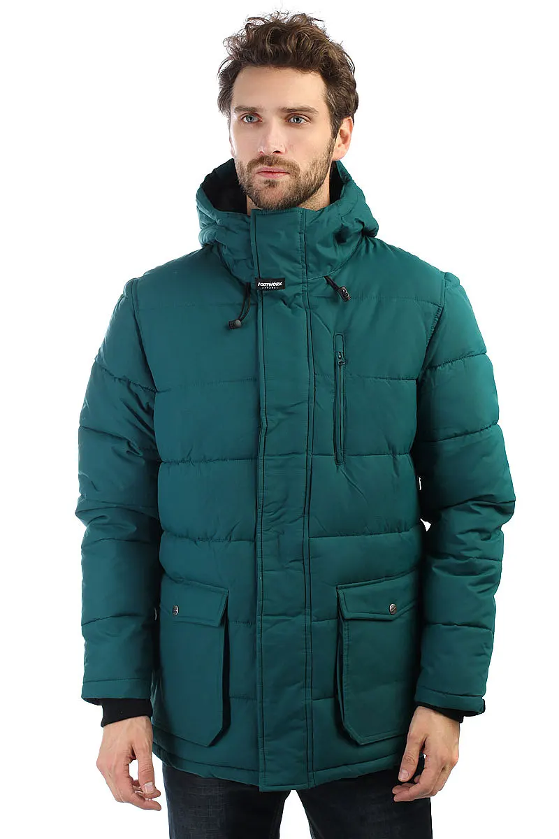 Куртка зимняя Footwork Feelmore Deep Teal (XS) | Мужская одежда