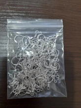 100 unids/lote pendientes Carven 925 de color plata de cobre oído cables pendientes gancho para DIY pendientes de joyería suministros Accesorios