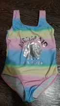 Girls Swimwear Beachwear One-Piece Outfit Rainbow-Print 2--11y Kids