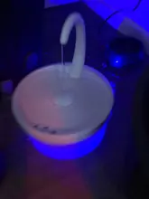 Fuente de Gato de 2L con luz azul, dispensador de agua automático alimentado por USB, alimentador de gatos, filtro de bebida para gatos y perros, proveedor de mascotas