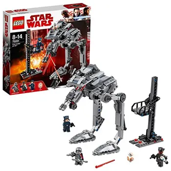 

LEGO Star Wars- First Order AT-ST Lego construction game, multi-colored, unique (75201)