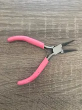 Juego de herramientas y accesorios de diseño para joyería DIY, manija bonita, Color rosa, antideslizante, empalme y fijación