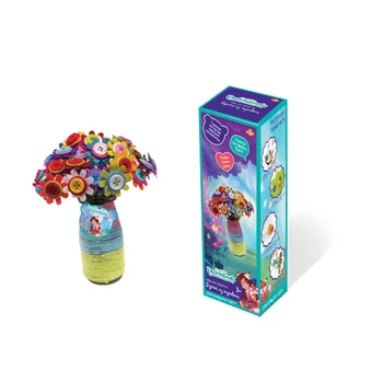 

Set for creativity "needlework of buttons: vase with flowers" enchantimals, 12 V as. Multiart supplier