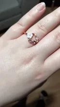 Anillo de boda con diseño de flores y mariposas para mujer, sortija de boda con circonita de oro rosa, Glamour, regalo para niñas, joyería creativa