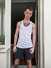 Camiseta sin mangas para gimnasio para hombre, chaleco de entrenamiento deportivo para culturismo