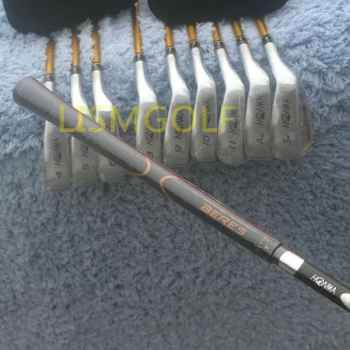 Новые клюшки для гольфа honma BERES IS-05 Железный набор для гольфа кованые утюги для гольфа 4-11AWSW(10 шт.) R/S/SR гибкий стальной/графитовый Вал