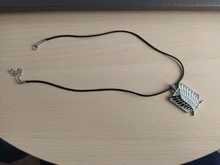 De Metal Anime ataque en las alas de la libertad titanium collar Shingeki no Kyojin collar cosplay collar de la encuesta