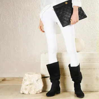 

FLO AYSAN85Z SUEDE Black Women Boots BUTIGO