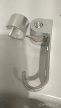 Soporte de ducha de mano montado en la pared de aluminio sólido, gancho de Pedestal, accesorios de ducha, YT-5177, envío gratis, 1 ud. Por lote