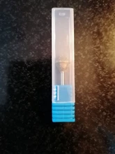 HYTOOS 10mm Diamante de rombo de uñas taladro 3/32 Rotary Burr cortadores para manicura taladro eléctrico accesorios uñas Mills Tools-D-7