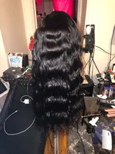 Luduna-mechones de pelo ondulado brasileño para mujer negra, extensiones de pelo ondulado 150% humano, 1/3/4 piezas, Remy