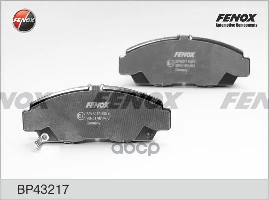 Колодки Тормозные Дисковые FENOX арт. BP43217