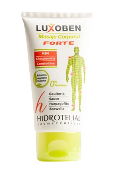 

Luxoben forte hydrothelial body massage 75 ml relieves muscle and joint discomfort