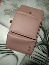 Mujeres de la cartera de 2021 corta dama billeteras de mujer, Color Rojo Negro Mini dinero monederos pequeño pliegue de la PU de cuero moneda monedero tarjeta titular