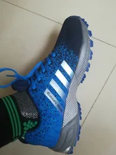 Transpirable hombres zapatos ligera antideslizante Zapatillas confort Unisex zapatos deportivos Jogging caminando azul Zapatillas Siez 35-47