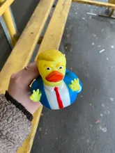 Juguetes de baño para bebés, pato de goma con sonido de pato amarillo, flotante al agua, ducha