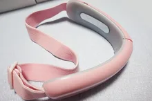 Chin V-línea de elevación máquina de la correa rojo azul terapia de fotones LED adelgazamiento Facial vibración masajeador Dispositivo de Lifting Facial V cuidado de la cara