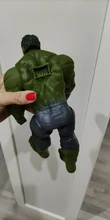 Figuras de acción de Los vengadores de Marvel de 30cm, Thanos, Hulkbuster, Iron Man, Capitán América, Thor, Lobezno, Pantera Negra