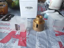 SHDIATOOL-broca de perforación de diamante de secado al vacío con soldadura, brocas de sierra, cortadora de orificios en baldosas de cerámica, mármol, porcelana, 1 ud.