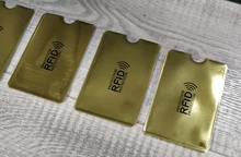 Anti Rfid de aluminio para hombre, billetera con bloqueo de lector, tarjetero para tarjetas bancarias, Banco de identificación, funda protectora de Metal para tarjetas de crédito, NFC, 6x9cm