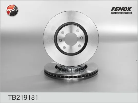 Диск Тормозной Передний Citro?N Berlingo I-Ii, C4 I-Ii, Peugeot 207, 307, 308 Tb219181 FENOX арт. TB219181