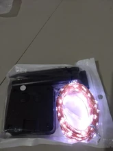 Outdoor Garland Fairy-Lights Solar-Power-Lamp Garden-Decoration Christmas Waterproof