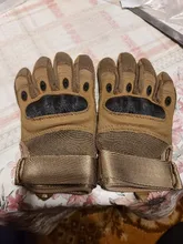 Guantes de motocicleta transpirables Unisex, de dedo completo, de carreras al aire libre, de moda, protectores para Motocross, 1 par