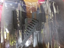 Juego de peine para el cuidado del cabello, 10 Uds., antiestático, grueso, fino, dentado, cola, ondas, peines, peine de estilismo profesional