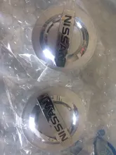 Cubierta central para llanta de rueda de coche, emblema, 54MM, 60MM, 4 Uds., para Teana, Sylphy, Qashqai, livaro, Tiida, Cube 350Z, 370Z