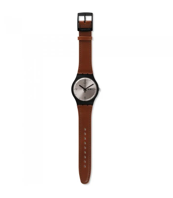 Часы swatch ORIGINALS NEW GENT 41 мм LONELY desot SUOB721