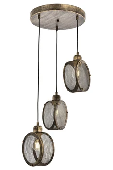 

AVONNI AV-65040-3BE Antique Painted Modern Chandelier, E27, Meta