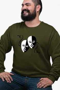 

Angemiel Wear Face Green Men 'S Sweatshirt