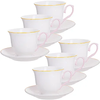 

Tea Set 12 PR 220 ml in the gift/pack Loraine 28603