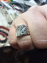 Anillo de póker para hombre y mujer, anillo de buena suerte, diseño Punk, creativo, 2020