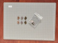 10 Uds. De dijes de Cactus de aleación de Zinc y Metal de tres colores, 15x20mm, aptos para joyería médica, dijes colgantes de plantas