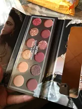HOJO-paleta de sombra de ojos, 12 colores Nude, brillante, mate, resistente al agua, fácil de llevar, pigmento brillante, sombra de ojos en polvo, maquillaje de belleza