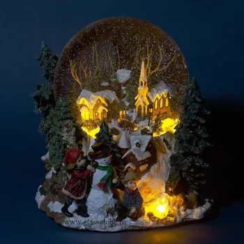 

Glass ball with snow New Year holidays, Snow Ball, snow globe