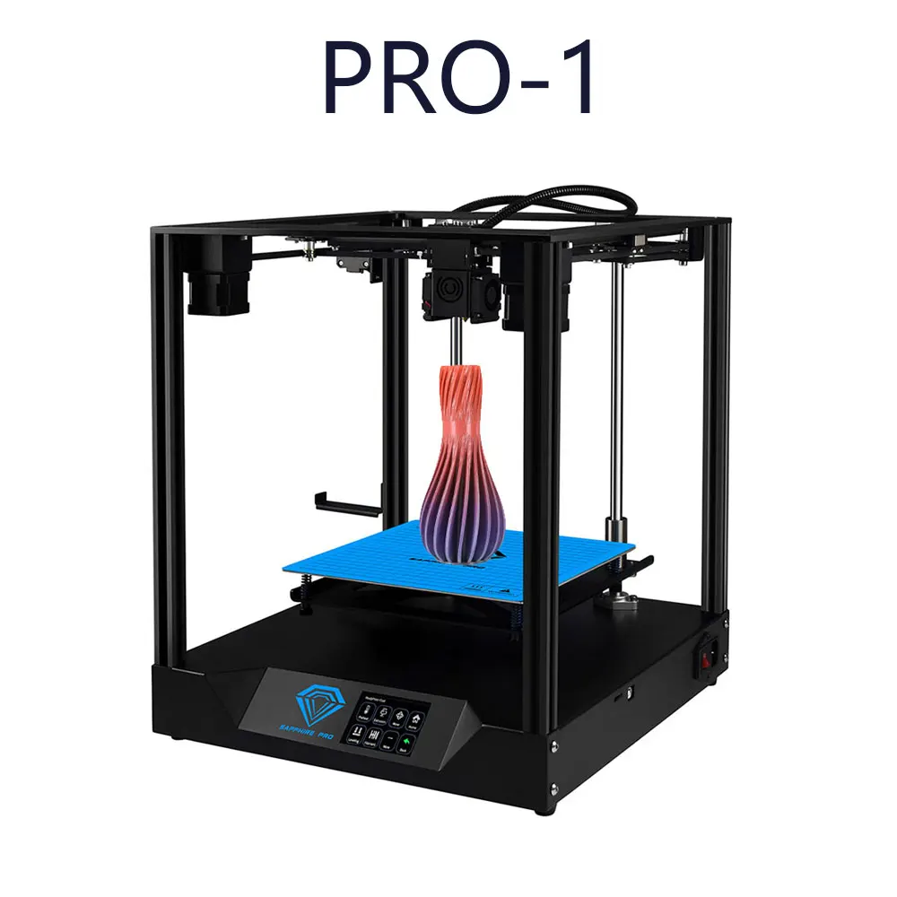 Два дерева 3d принтер Sapphire pro CoreXY BMG экструдер Core xy Высокоточный сапфир S Pro 3d DIY наборы 3,5 дюймов сенсорный экран - Цвет: pro 1