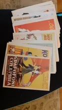 32 unids/pack película vintage/edificio/carteles/de dibujos animados de la serie colección de tarjetas postales o decoración de la tarjeta de tarjetas de felicitación